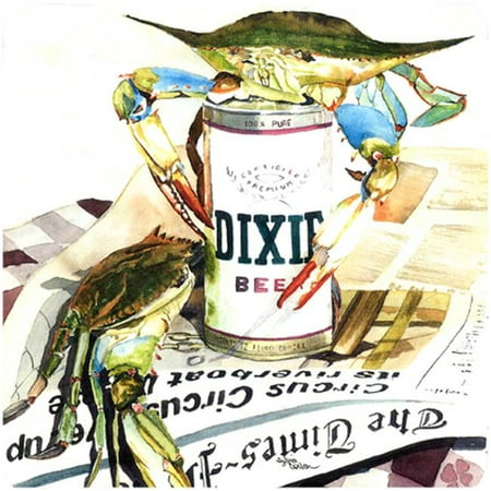 Dixie Beer Foam Coasters - Set Of 4