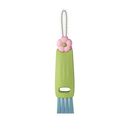 Xinqinghao 3 In1 Bottle Cup Lid Detail Brush Multipurpose Bottle Cleaner Brush Crevices Detail Brush Cleaning Tool Green 
Xinqinghao 3 In1 Bottle Cup Lid Detail Brush Multipurpose Bottle Cleaner Brush Crevices Detail Brush Cleaning Tool Green
