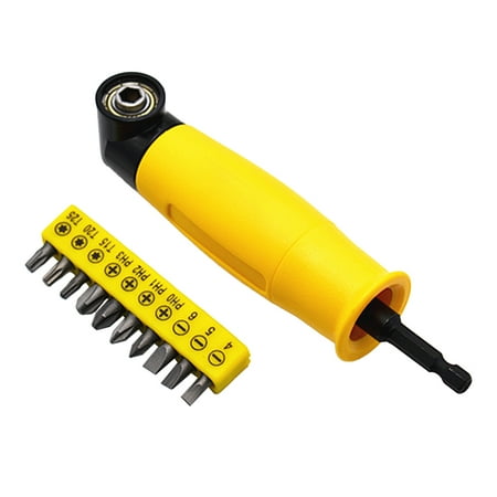 ONWRACE Drill Bit Holder 90 Degree Right Angle Extension Driver Electric Screwdriver Drill Bit Holder
ONWRACE Drill Bit Holder 90 Degree Right Angle Extension Driver Electric Screwdriver Drill Bit Holder