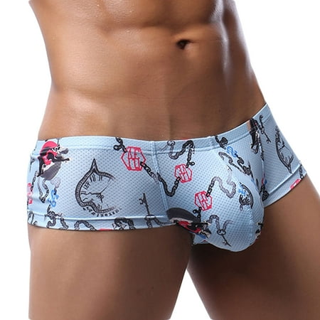 Dadaria Underwear for Men Pack Men Fashion Casual Comfortable Breathable Printed Mid-Low Waist Panties Blue XL Men
Dadaria Underwear for Men Pack Men Fashion Casual Comfortable Breathable Printed Mid-Low Waist Panties Blue XL Men