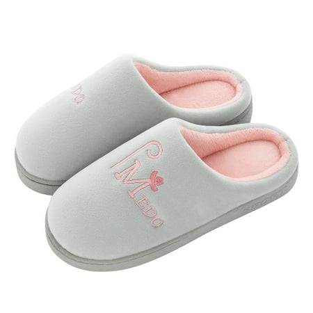 Aayomet Womens House Slippers Women Slippers Home Flat Non Slip Lightweight Plush Warm And Comfortable Solid Color (B 8) 
Aayomet Womens House Slippers Women Slippers Home Flat Non Slip Lightweight Plush Warm And Comfortable Solid Color (B 8)