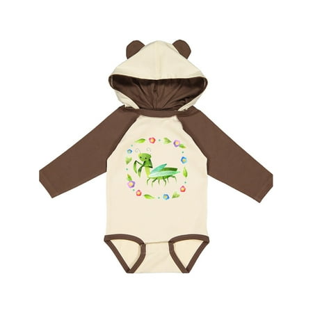 Inktastic Praying Mantis with Flowers and Leaves Gift Baby Boy or Baby Girl Long Sleeve Bodysuit
Inktastic Praying Mantis with Flowers and Leaves Gift Baby Boy or Baby Girl Long Sleeve Bodysuit