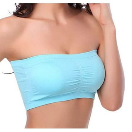 COUTEXYI Women Bra Removable Padded Top Stretchy Seamless Bandeau Tube Tops
COUTEXYI Women Bra Removable Padded Top Stretchy Seamless Bandeau Tube Tops