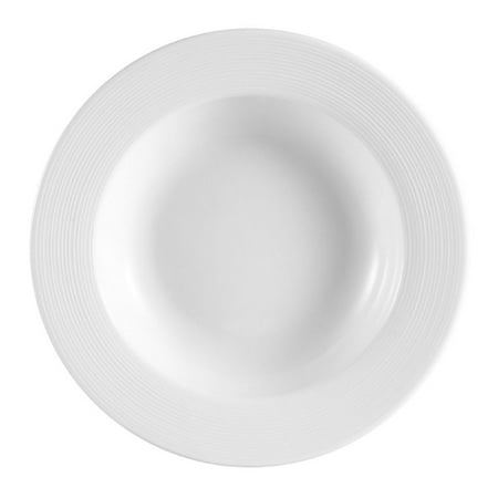 Harmony Soup Plate 10 Oz. 9 Dia. X 1-1/2 H Porcelain Super White 16 packs