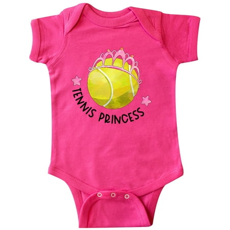 Inktastic Tennis Princess- Tiara Gift Baby Girl Bodysuit