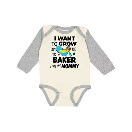 Inktastic I Want to Grow Up to Be a Baker Like My Mommy Gift Baby Boy or Baby Girl Long Sleeve Bodysuit
Inktastic I Want to Grow Up to Be a Baker Like My Mommy Gift Baby Boy or Baby Girl Long Sleeve Bodysuit