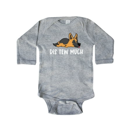 Inktastic Napping Dis Tew Much German Shepherd Gift Baby Boy or Baby Girl Long Sleeve Bodysuit
Inktastic Napping Dis Tew Much German Shepherd Gift Baby Boy or Baby Girl Long Sleeve Bodysuit