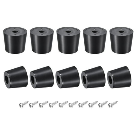 Uxcell 0.79 H x 0.98 W Rubber Bumper Feet with Stainless Steel Washer and Screws 12Pack
Uxcell 0.79 H x 0.98 W Rubber Bumper Feet with Stainless Steel Washer and Screws 12Pack