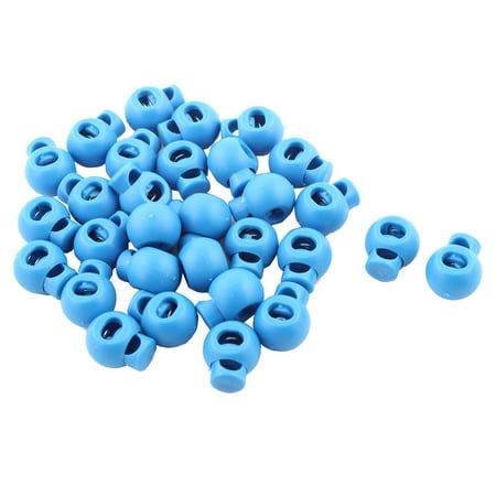 Plastic Single Hole Design Toggle Stopper Cord Adjustive Lock Blue 30 PCS
Plastic Single Hole Design Toggle Stopper Cord Adjustive Lock Blue 30 PCS