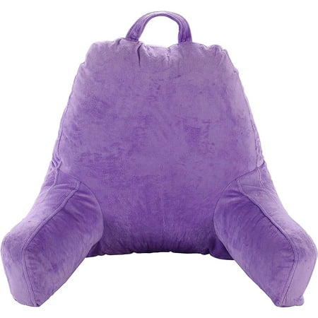 Backrest Reading Pillow - Plush Fiber Filled TV and Gaming Pillow with Armrest Purple
Backrest Reading Pillow - Plush Fiber Filled TV and Gaming Pillow with Armrest Purple