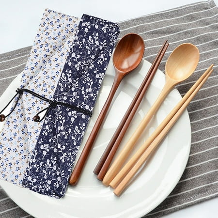 HeYii Wood Reusable Portable Travel Tableware Spoon Chopsticks Cutlery Dinnerware Kit
HeYii Wood Reusable Portable Travel Tableware Spoon Chopsticks Cutlery Dinnerware Kit