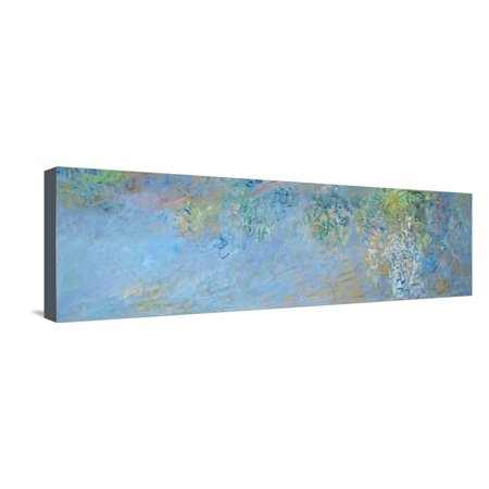 Wisteria, 1919-20 Stretched Canvas Print Wall Art By Claude Monet