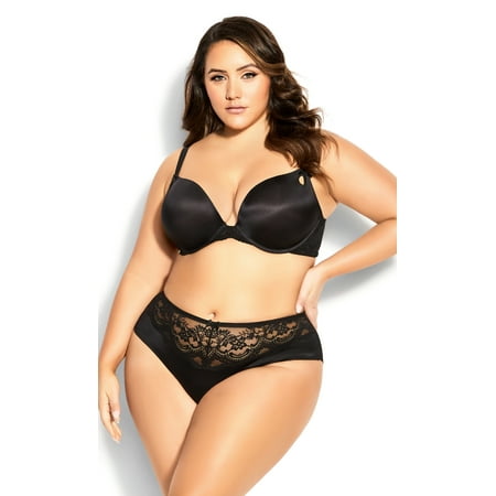 City Chic Women s Plus Size Katia Push Up Underwire Bra