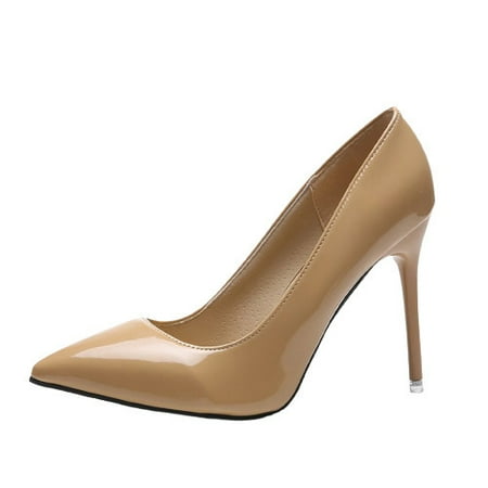 Jikolililili Women Fashion Soild Color Patent Leather Shoes Pointed Toe High-Heeled Shoes Women Shoes Christmas 2022 Deals Clearance
Jikolililili Women Fashion Soild Color Patent Leather Shoes Pointed Toe High-Heeled Shoes Women Shoes Christmas 2022 Deals Clearance