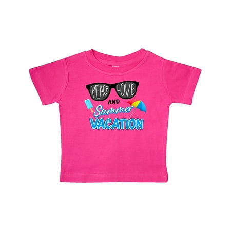 Inktastic Sunglasses Peace Love And Summer Vacation Gift Baby Boy or Baby Girl T-Shirt
Inktastic Sunglasses Peace Love And Summer Vacation Gift Baby Boy or Baby Girl T-Shirt