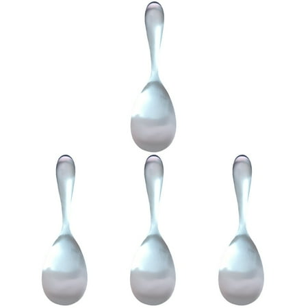 HOMEMAXS 4pcs Wear-resistant Rice Spoon Convenient Rice Paddle Stainless Steel Rice Scooper Home Accessory
HOMEMAXS 4pcs Wear-resistant Rice Spoon Convenient Rice Paddle Stainless Steel Rice Scooper Home Accessory