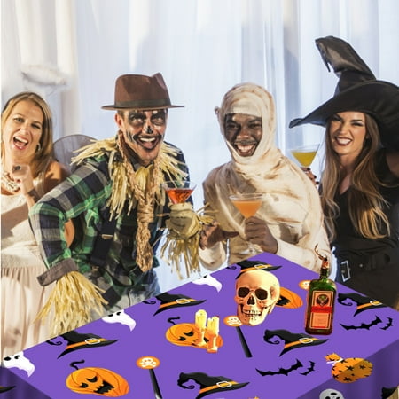 Goulian Halloween Tablecloth Durable Bat Pattern Table Cover Halloween Themed Party Decor Tablecloth for Halloween Indoor Decorations
Goulian Halloween Tablecloth Durable Bat Pattern Table Cover Halloween Themed Party Decor Tablecloth for Halloween Indoor Decorations