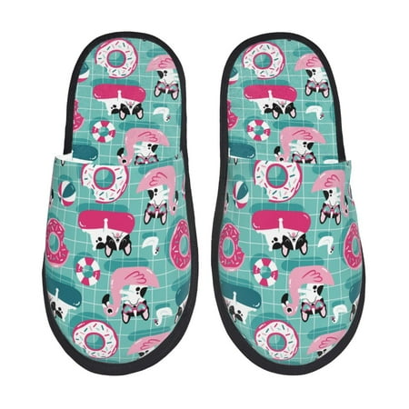 Fuzoiu Dogs With Swimming Print Unisex Furry Slippers Plush Indoor Shoes Trendy House Slippers Anti-Skid EVA Sole House Shoes for Home Office and Travel -Medium
Fuzoiu Dogs With Swimming Print Unisex Furry Slippers Plush Indoor Shoes Trendy House Slippers Anti-Skid EVA Sole House Shoes for Home Office and Travel -Medium