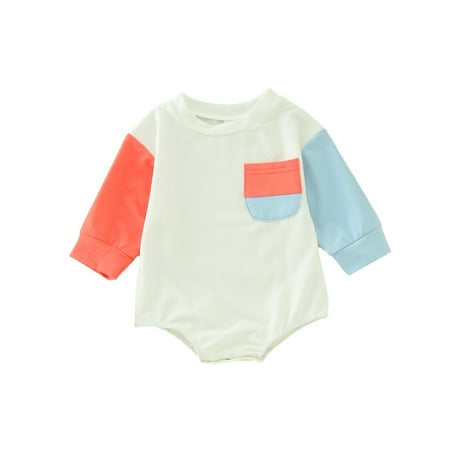 Rovga Bodysuit For Boys Spring Autumn Toddler Boys Girls Clothes Cotton Baby Bodysuit Romper Patchwork Colours
Rovga Bodysuit For Boys Spring Autumn Toddler Boys Girls Clothes Cotton Baby Bodysuit Romper Patchwork Colours