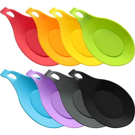 8 Pieces Kitchen Silicone Spoon Rest Spoon Holder Flexible Silicone Kitchen Utensil Spoon Rest Heat Resistant Spoon Holder Assorted Colors
8 Pieces Kitchen Silicone Spoon Rest Spoon Holder Flexible Silicone Kitchen Utensil Spoon Rest Heat Resistant Spoon Holder Assorted Colors