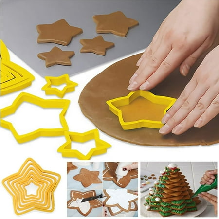 Ycolew Kitchen Gadgets Cooker 4 Set Christmas Tree Cookie Cutter - 6Pcs/1Set Security Grade Stars Cookie Cutters Christmas Cutters Mould Home & Kitchen Clearance
Ycolew Kitchen Gadgets Cooker 4 Set Christmas Tree Cookie Cutter - 6Pcs/1Set Security Grade Stars Cookie Cutters Christmas Cutters Mould Home & Kitchen Clearance