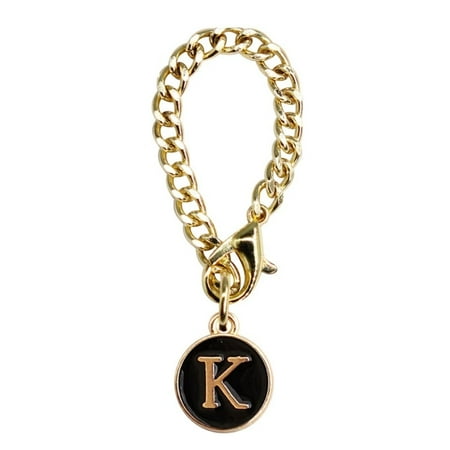 MANNYA Water Cup Handle Identification Letter Charm Personalized Letter Charm