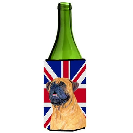Bullmastiff With English Union Jack British Flag Wine bottle sleeve Hugger - 24 Oz.
Bullmastiff With English Union Jack British Flag Wine bottle sleeve Hugger - 24 Oz.