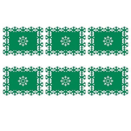 Njspdjh Placemats Insulation Mat Dinner Mat Christmas Scald Proof Table Mat Bowl Mat Simple Pot Mat Snowflake Insulation Mat
Njspdjh Placemats Insulation Mat Dinner Mat Christmas Scald Proof Table Mat Bowl Mat Simple Pot Mat Snowflake Insulation Mat