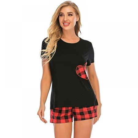 Pajamas Women s Short Sleeve Sleepwear Soft Silk Button Down Loungewear Pjs Shorts Set Notch Spread Collar
Pajamas Women s Short Sleeve Sleepwear Soft Silk Button Down Loungewear Pjs Shorts Set Notch Spread Collar