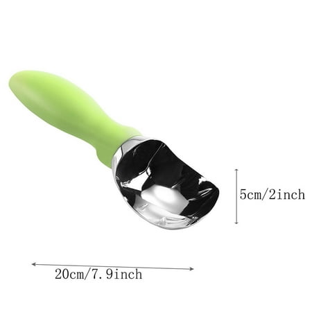Spoons Clearance Kitchen Essentials for New Home Ice Cream Scoop Stainless Steel with Soft Grip Handle