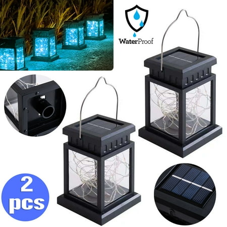 PENGXIANG 2Pcs Solar Small Solar Outdoor Yard Lamp Portable Small Pendant Lamp Garden Candle Lighting(Blue)
PENGXIANG 2Pcs Solar Small Solar Outdoor Yard Lamp Portable Small Pendant Lamp Garden Candle Lighting(Blue)
