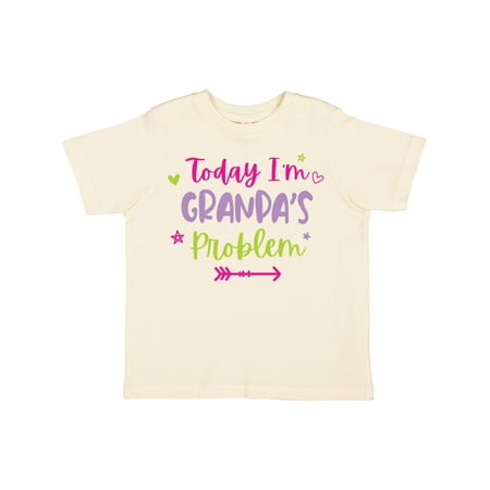 Inktastic Child Funny Today Im Granpas Problem Gift Toddler Toddler Girl T-Shirt
Inktastic Child Funny Today Im Granpas Problem Gift Toddler Toddler Girl T-Shirt