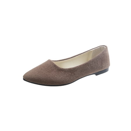 Eloshman Women s Loafers Comfort Flats Non-slip Flat Shoes Formal Anti-Slip Slip On Casual Fashion Dark Brown 7
Eloshman Women s Loafers Comfort Flats Non-slip Flat Shoes Formal Anti-Slip Slip On Casual Fashion Dark Brown 7