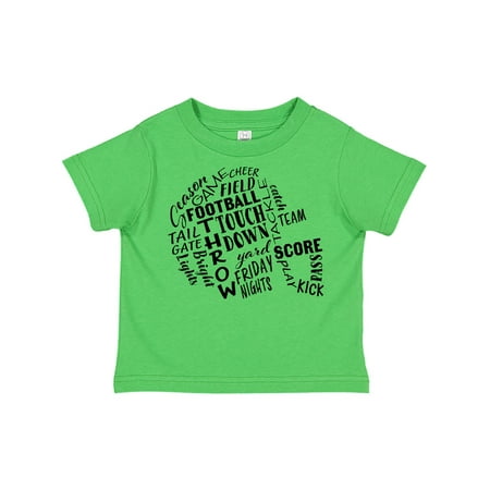 Inktastic Football Words in Helmet Shape in Black Text Gift Toddler Boy or Toddler Girl T-Shirt
Inktastic Football Words in Helmet Shape in Black Text Gift Toddler Boy or Toddler Girl T-Shirt
