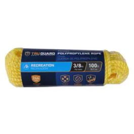 Richelieu Richelieu 643701 Tru Guard 3/8 Inch By 100 Feet Yellow Polypropylene Rope 245 Pound Rated
Richelieu Richelieu 643701 Tru Guard 3/8 Inch By 100 Feet Yellow Polypropylene Rope 245 Pound Rated