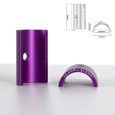 Bike Handlebar Bar Shim Spacer Stem Reducer Size Reducing Bushing Sleeve