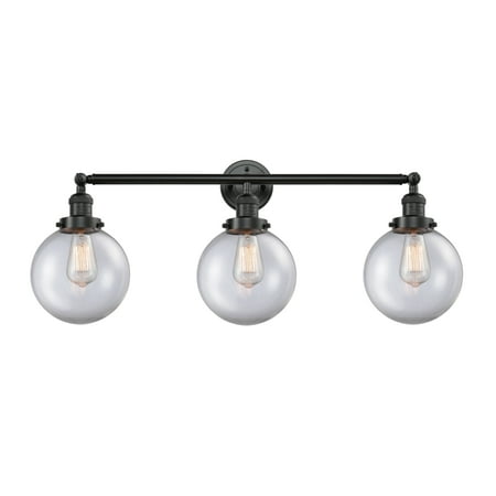Innovations 205-OB-S-G202-8 Large Beacon 3 Light Bath Vanity Light part of the Franklin Restoration Collection Oil Rubbed Bronze
Innovations 205-OB-S-G202-8 Large Beacon 3 Light Bath Vanity Light part of the Franklin Restoration Collection Oil Rubbed Bronze