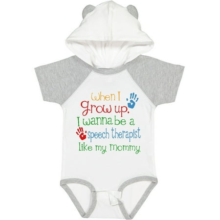 Inktastic Speech Therapist Like Mommy Gift Baby Boy or Baby Girl Bodysuit