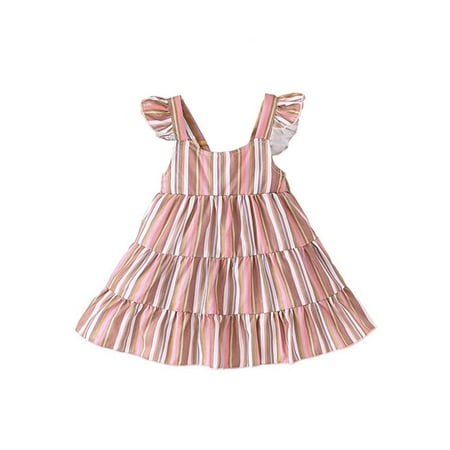 Kids Toddler Baby Girls Spring Summer Print Ruffle Sleeveless Princess Dress Clothing Short Sleeve Dress Girl
Kids Toddler Baby Girls Spring Summer Print Ruffle Sleeveless Princess Dress Clothing Short Sleeve Dress Girl