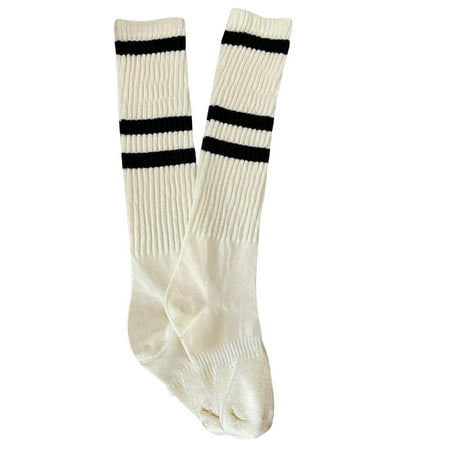 Sedceaty Women’s Knee High Socks Casual Striped Print Long Tube Socks Ribbed Knit Cotton Socks
Sedceaty Women’s Knee High Socks Casual Striped Print Long Tube Socks Ribbed Knit Cotton Socks