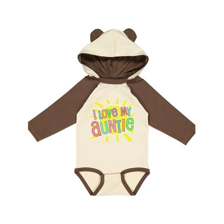 Inktastic I Love my Auntie- sun and rainbow letters Gift Baby Boy or Baby Girl Long Sleeve Bodysuit
Inktastic I Love my Auntie- sun and rainbow letters Gift Baby Boy or Baby Girl Long Sleeve Bodysuit