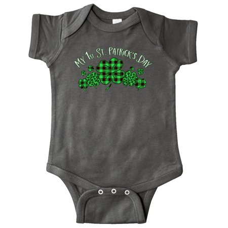 Inktastic My 1st St. Patrick s Day with Plaid Shamrocks Gift Baby Boy or Baby Girl Bodysuit
Inktastic My 1st St. Patrick s Day with Plaid Shamrocks Gift Baby Boy or Baby Girl Bodysuit
