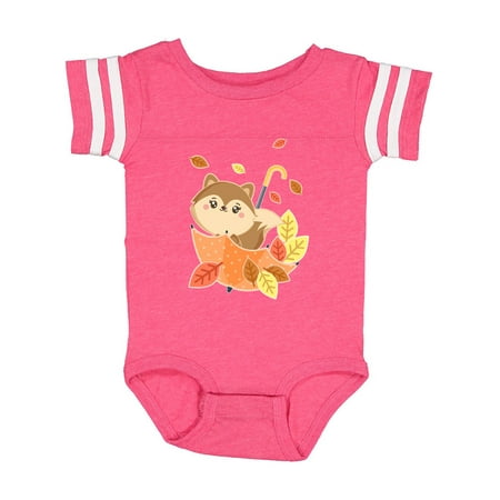 Inktastic Cute Squirrel Playing in Umbrella with Autumn Leaves Gift Baby Boy or Baby Girl Bodysuit
Inktastic Cute Squirrel Playing in Umbrella with Autumn Leaves Gift Baby Boy or Baby Girl Bodysuit