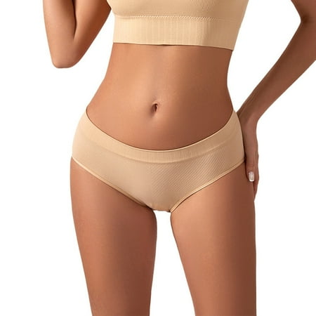 Women s Seamless Underwear No Show Panties Soft Stretch Hipster Bikini Underwears