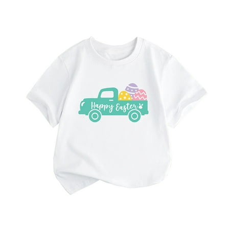 Teen Summer Tops The United States Style Girls Short Sleeve T Shirt Truck and Easter EggPrinted Round Neck Children T Shirt Shirts for Teens Girls(100% Cotton) Size:2-3 Years
Teen Summer Tops The United States Style Girls Short Sleeve T Shirt Truck and Easter EggPrinted Round Neck Children T Shirt Shirts for Teens Girls(100% Cotton) Size:2-3 Years