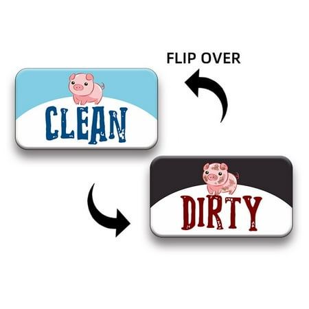 Gerich 2 Pcs Living Clean Dirty Sign Fridge Magnets Home Decor Dishwasher Magnetic Sticker
Gerich 2 Pcs Living Clean Dirty Sign Fridge Magnets Home Decor Dishwasher Magnetic Sticker