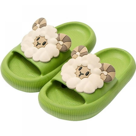 Kid Summer Slippers Children Slippers Cartoon Sheep Slippers Thick Platform Slippers Kids Beach Shoes Soft Sole Slippers Bathroom Anti-slip Slippers for Boys Girls
Kid Summer Slippers Children Slippers Cartoon Sheep Slippers Thick Platform Slippers Kids Beach Shoes Soft Sole Slippers Bathroom Anti-slip Slippers for Boys Girls