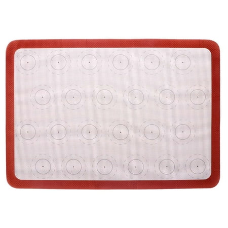Silicone Baking Mat Fondant Bakeware Oven Sheet Dough Roll Mats Pad Baking Tools for Cakes Pastry(Red)
Silicone Baking Mat Fondant Bakeware Oven Sheet Dough Roll Mats Pad Baking Tools for Cakes Pastry(Red)