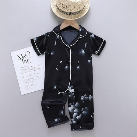 EleaEleanor Summer Baby Kids Girls Boys Plant Printing Sleepwear Set Short Sleeve Blouse Tops+sleep Pants
EleaEleanor Summer Baby Kids Girls Boys Plant Printing Sleepwear Set Short Sleeve Blouse Tops+sleep Pants