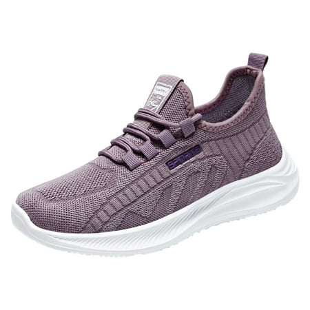 Cathalem Fashion Spring And Summer Women Sports Shoes Flat Soft Bottom Non Slip Comfortable Mesh Breathable Elastic Lace Up Solid Casual Style Purple 40
Cathalem Fashion Spring And Summer Women Sports Shoes Flat Soft Bottom Non Slip Comfortable Mesh Breathable Elastic Lace Up Solid Casual Style Purple 40